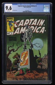Captain America Special Edition #2 CGC NM+ 9.6 White Pages