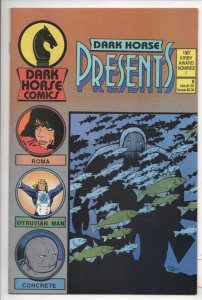 DARK HORSE PRESENTS #8, VF, Concrete, Chadwick,1986 1987, more DHP in store