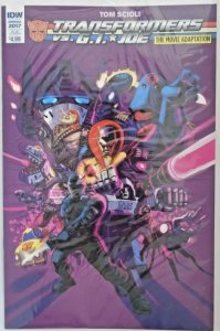 Transformers Vs G.I. Joe The Movie Annual (2017 IDW) All 4 Covers