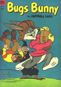 Bugs Bunny (Dell) #28 FN ; Dell | December 1952 Football Luck