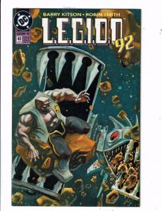 Lot of 4 LEGION '91 DC Comic Books #33 40 41 42 BH46 