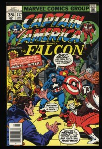 Captain America #217 NM- 9.2 1st Quasar (Marvel Boy)! Texas Twister !