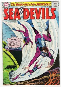 Sea Devils #23 VINTAGE 1965 DC Comics w/ Batman Aurora Ad