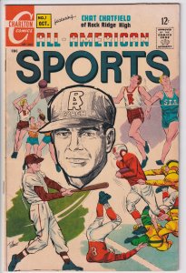 ALL-AMERICAN SPORTS #1 (Oct 1967) FVF 7.0 cream to white