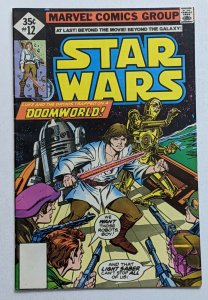 Star Wars #12 (Jun 1978 Marvel) VG/FN 5.0 Whitman Variant 1st app Governor Quarg 