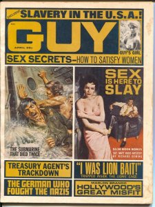 Guy 4/1966-American slavery-Al Capone-Basil Gogos-cheesecake-VG- 