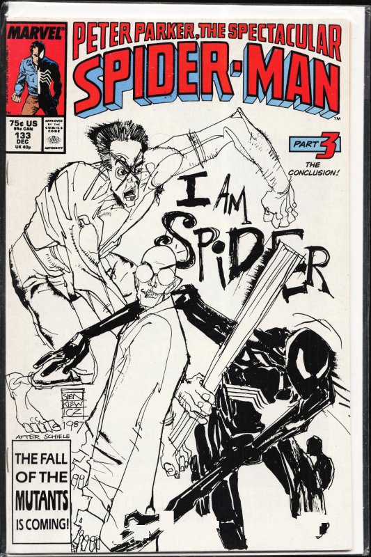 The Spectacular Spider-Man #133 (1987) Spider-Man