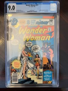 Wonder Woman #271 (1980) - CGC 9.0 - 1st Huntress