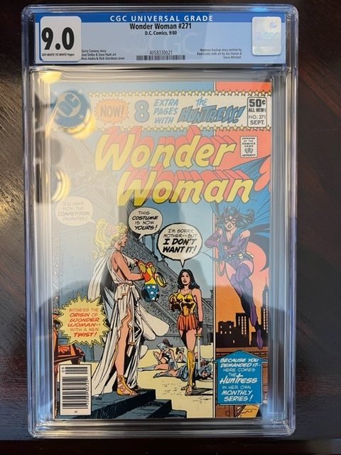 Wonder Woman #271 (1980) - CGC 9.0 - 1st Huntress