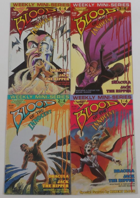 Blood of the Innocent #1-4 VF/NM complete set Dracula vs Jack the Ripper ; Warp