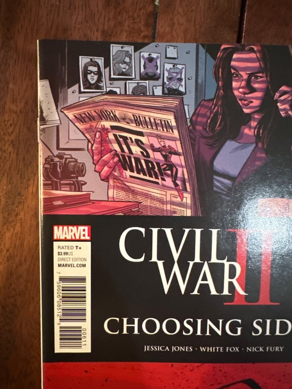 Civil War II: Choosing Sides #6 (2016)