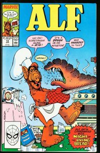 ALF #14-NBC-MARVEL COMICS-WEIRD COVER NM