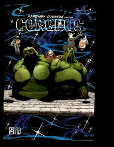 Lot Of 10 Cerebus Aardvark-Vanaheim Comics # 80 81 82 83 84 85 86 87 88 89 JF2