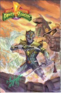 MMPR Halloween Special #1 2025 Sketch Ellis Signed Cover Boom Studios EB203