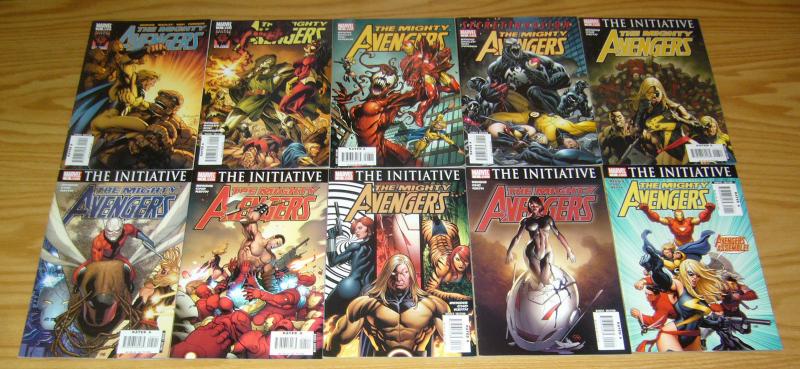 Mighty Avengers #1-36 VF/NM complete series - bendis - frank cho - dan slott set