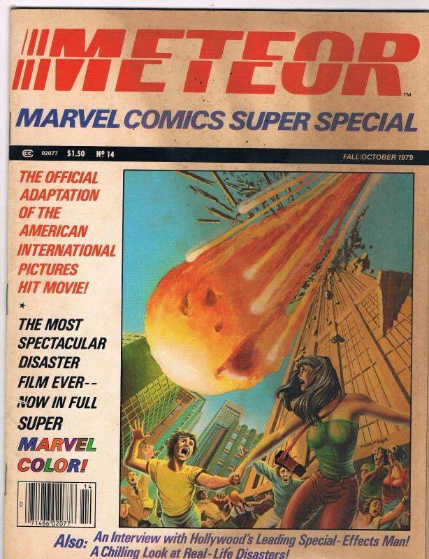 Meteor Marvel Super Special # 14 VG/FN Bronze Age Marvel Comic Books Hi-Res Scan