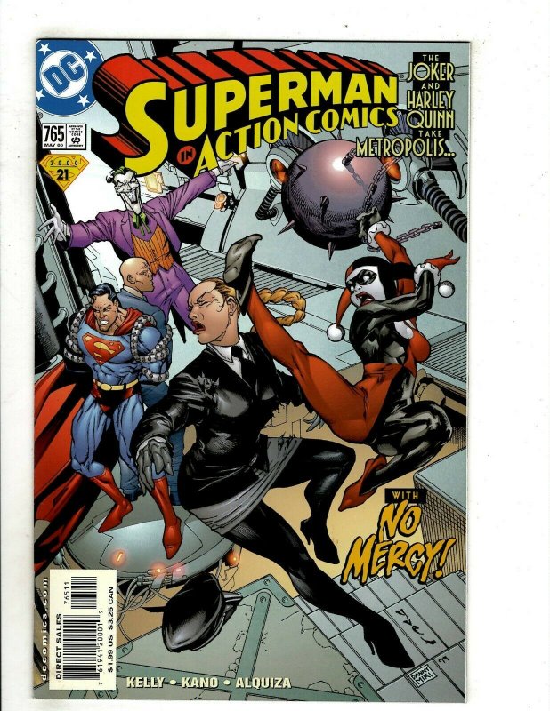 Action Comics # 765 NM DC Comic Book Feat. Superman Harley Quinn Batman OF41