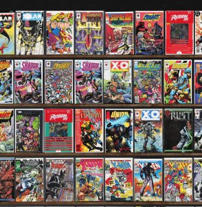 Huge Lot 150+ Comics with X-Men, Wolverines, Shadowman & More!