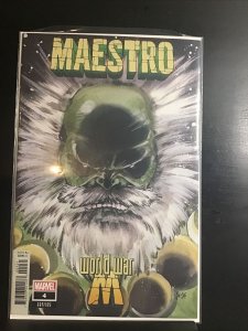 Maestro World War M #4 Momoko Variant Cover Marvel Comics 2022