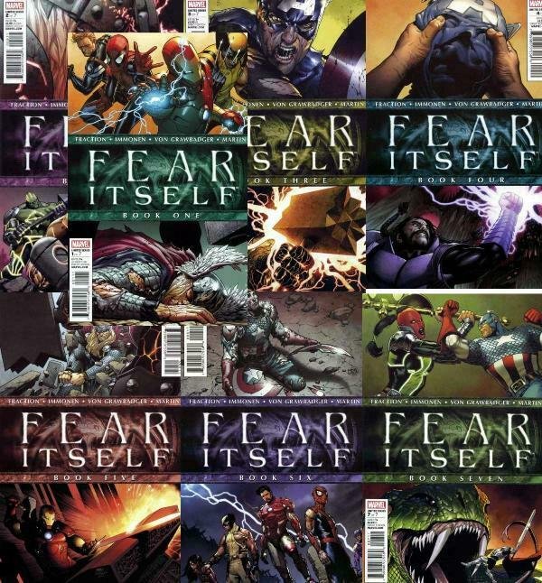 FEAR ITSELF (2011) 1-7  COMPLETE!