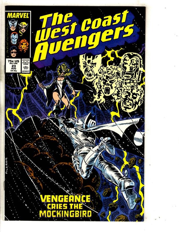 10 West Coast Avengers Marvel Comic Books # 21 22 23 24 25 26 27 28 29 30 CR42