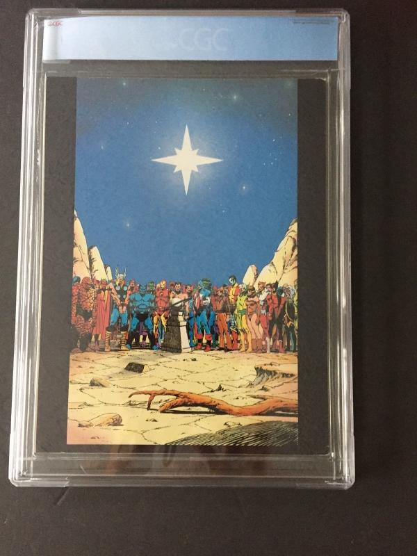 MARVEL GRAPHIC NOVEL #1 THE DEATH OF CAPTAIN MARVEL CBCS 6.0 WHITE