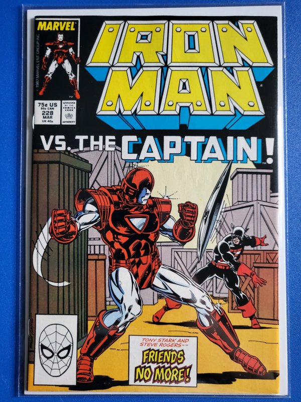 Iron Man #228 Direct Edition (1988)