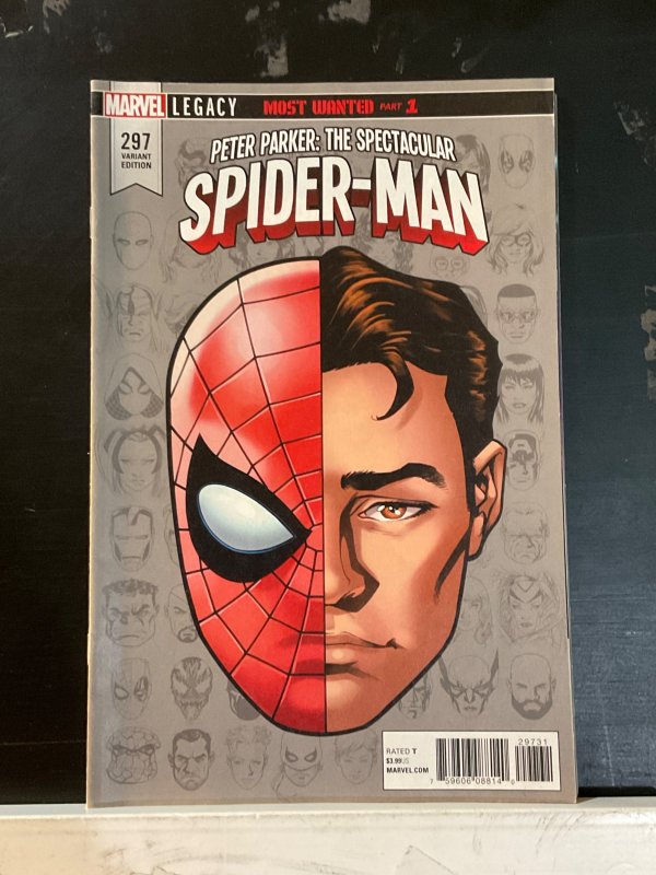 Peter Parker: The Spectacular Spider-Man #297 Variant Edition - Legacy Headsh...