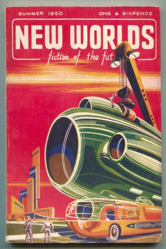 New Worlds Summer 1950- British Science Fiction Pulp