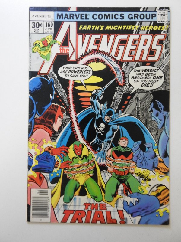 The Avengers #160 (1977) VG+ Condition!