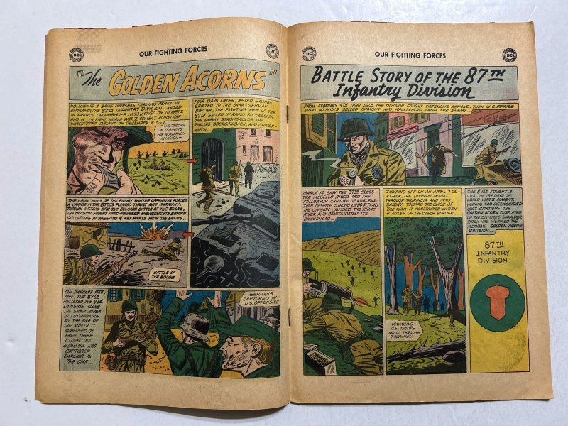 Our Fighting Forces #56 G 2.0 DC Comics 1960