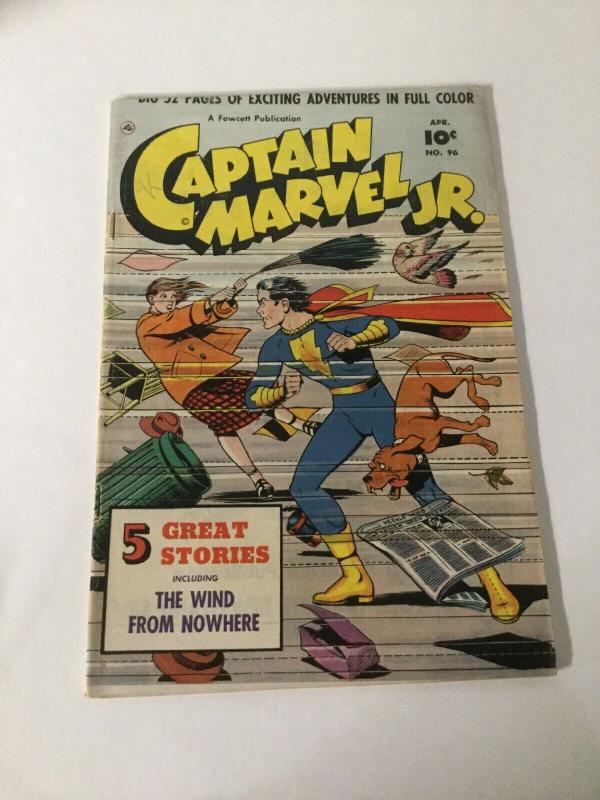 Captain Marvel Jr. 96 Fn+ Fine+ 6.5 Fawcett Publication