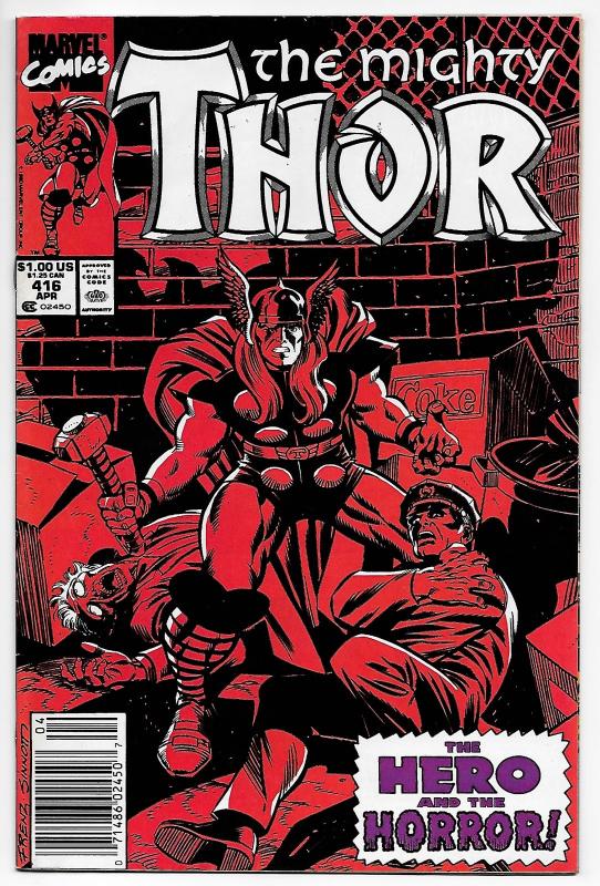 Mighty Thor #416 (Marvel, 1990) VG/FN