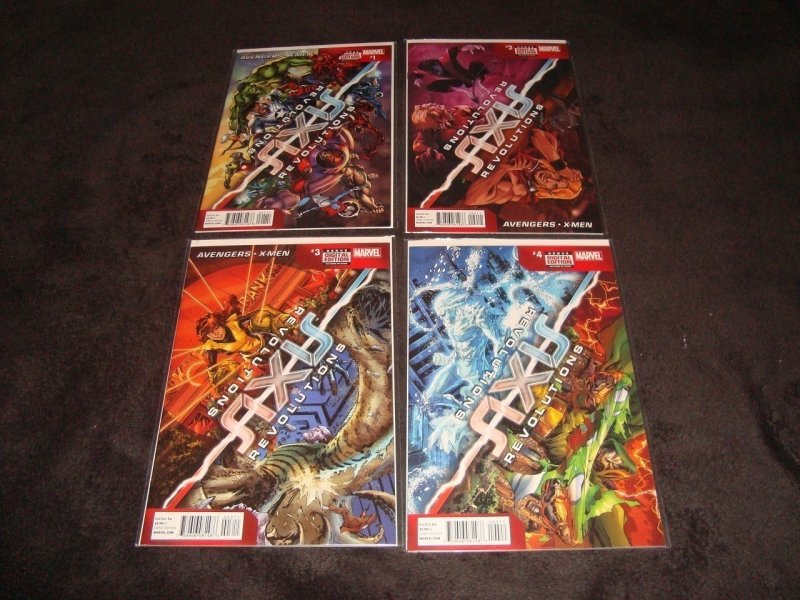 AVENGERS AND X-MEN AXIS, AXIS REVOLUTIONS, AXIS HOBGOBLIN  LOT  - FREE SHIPPING