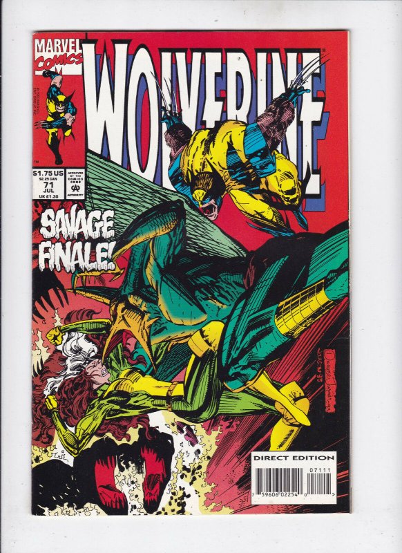 Wolverine #71 vf/nm 