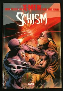 X-MEN SCHISM HARDCOVER SIGNED BY  ALAN DAVIS, FRANK CHO Fisherman Collection