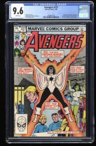 Avengers #227 CGC NM+ 9.6 White Pages Monica Rambeau joins!