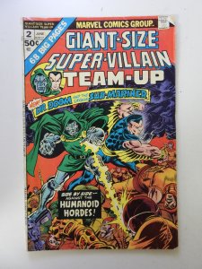 Giant-Size Super-Villain Team-Up #2 (1975) FN- condition