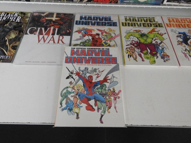 Huge Lot (43) TPB And Hardback Graphic Novels W/Batman, JLA, Spawn+ Avg VF!!