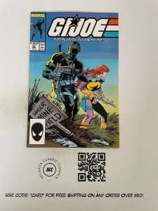 G.I. Joe # 63 NM Marvel Comic Book Duke Snake Eyes Cobra Duke Shadow 16 SM7