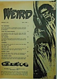 mm Weird (1973 Mag; Eerie) v7, #1vf