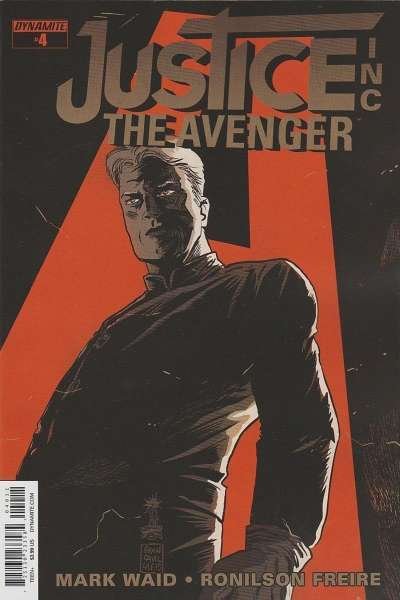 Justice Inc.: The Avenger #4, VF+ (Stock photo)