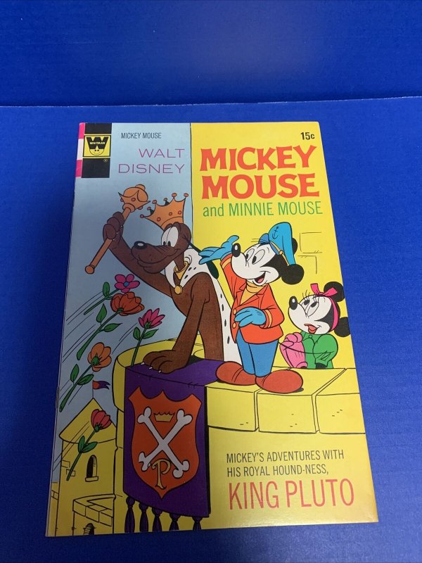 Vtg. 1971 Walt Disney Mickey & Minnie Mouse: King Pluto Gold Key Comics ...