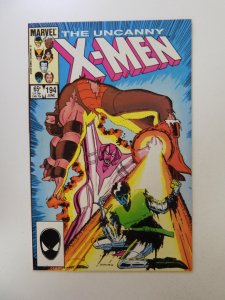 Uncanny X-Men #194 VF condition