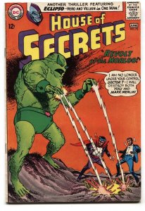 HOUSE OF SECRETS #72 comic book -ECLIPSO DC sci-fi