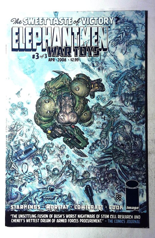 Elephantmen: War Toys #3 (2008) Image Comics 1st Print Comic Book