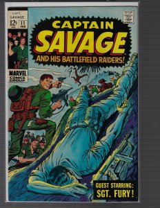 Captain Savage #11 (Marvel, 1968)