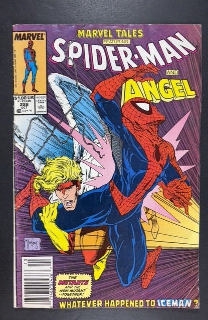 Marvel Tales #228 (1989) MCFARLANE ART!