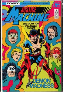 Justice Machine #8 (1987) Justice Machine