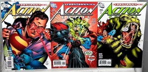 ACTION COMICS #852 - 854 Superman Countdown Tie-In DC Comics DCU